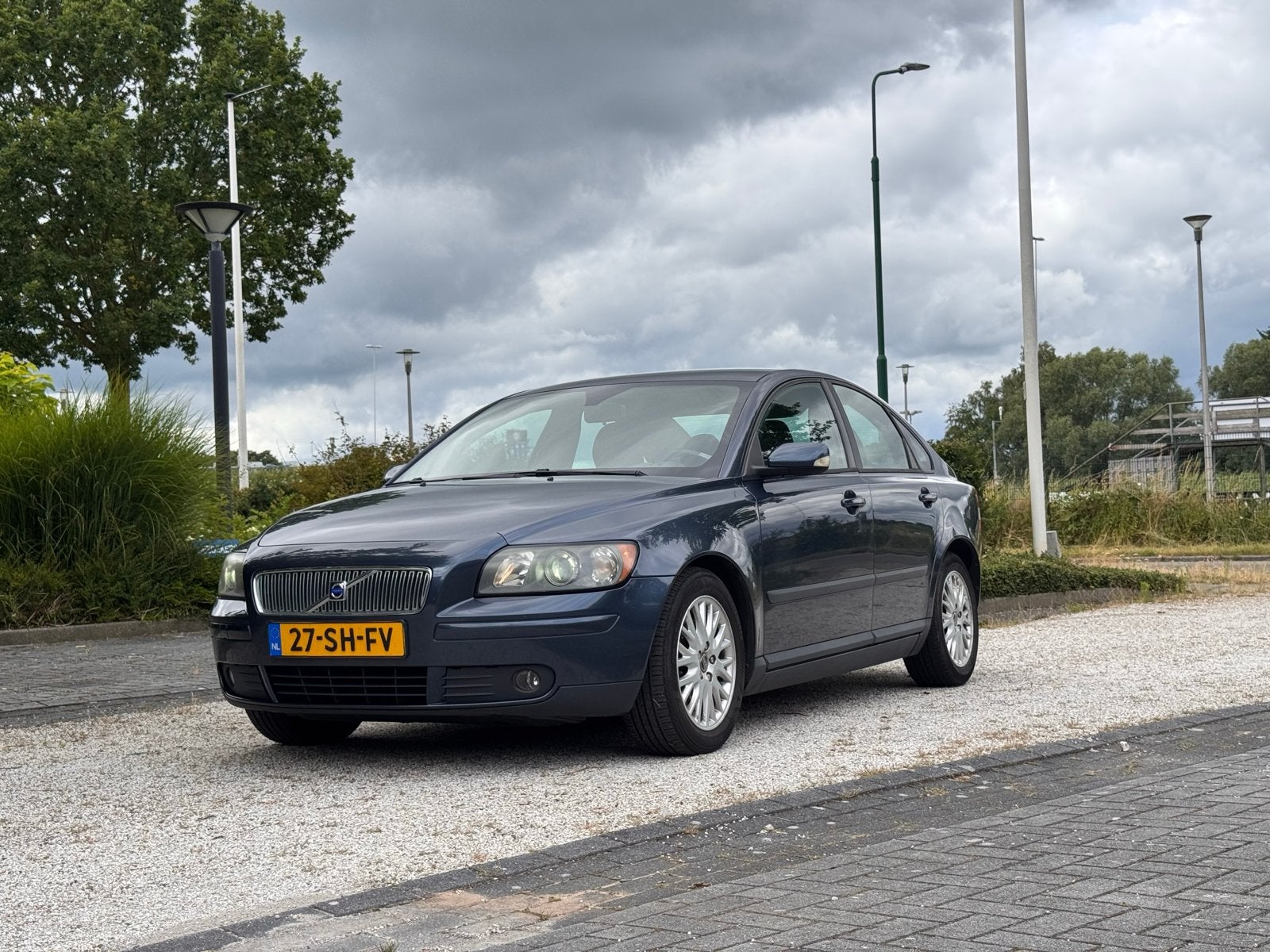 Volvo S40 2.4 I 103KW 2006 Blauw, Voorwielaandrijving, Zwart, 700 kg, Blauw