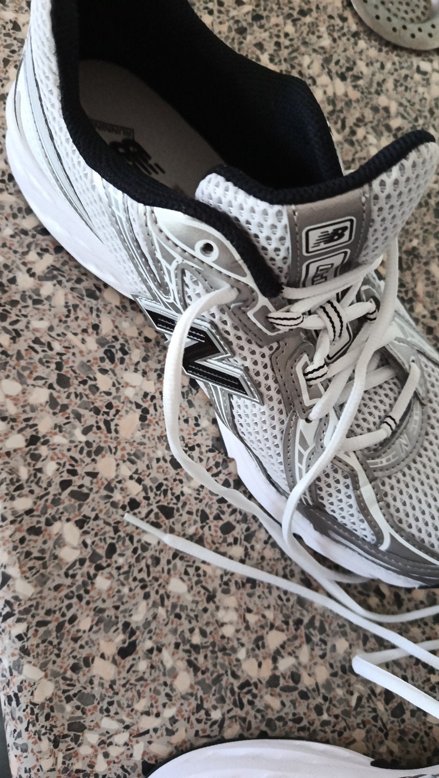 Unisex( NewBalance 740.maatje 42.zgan, Wit, New Balance, Ophalen of Verzenden, Sneakers of Gympen