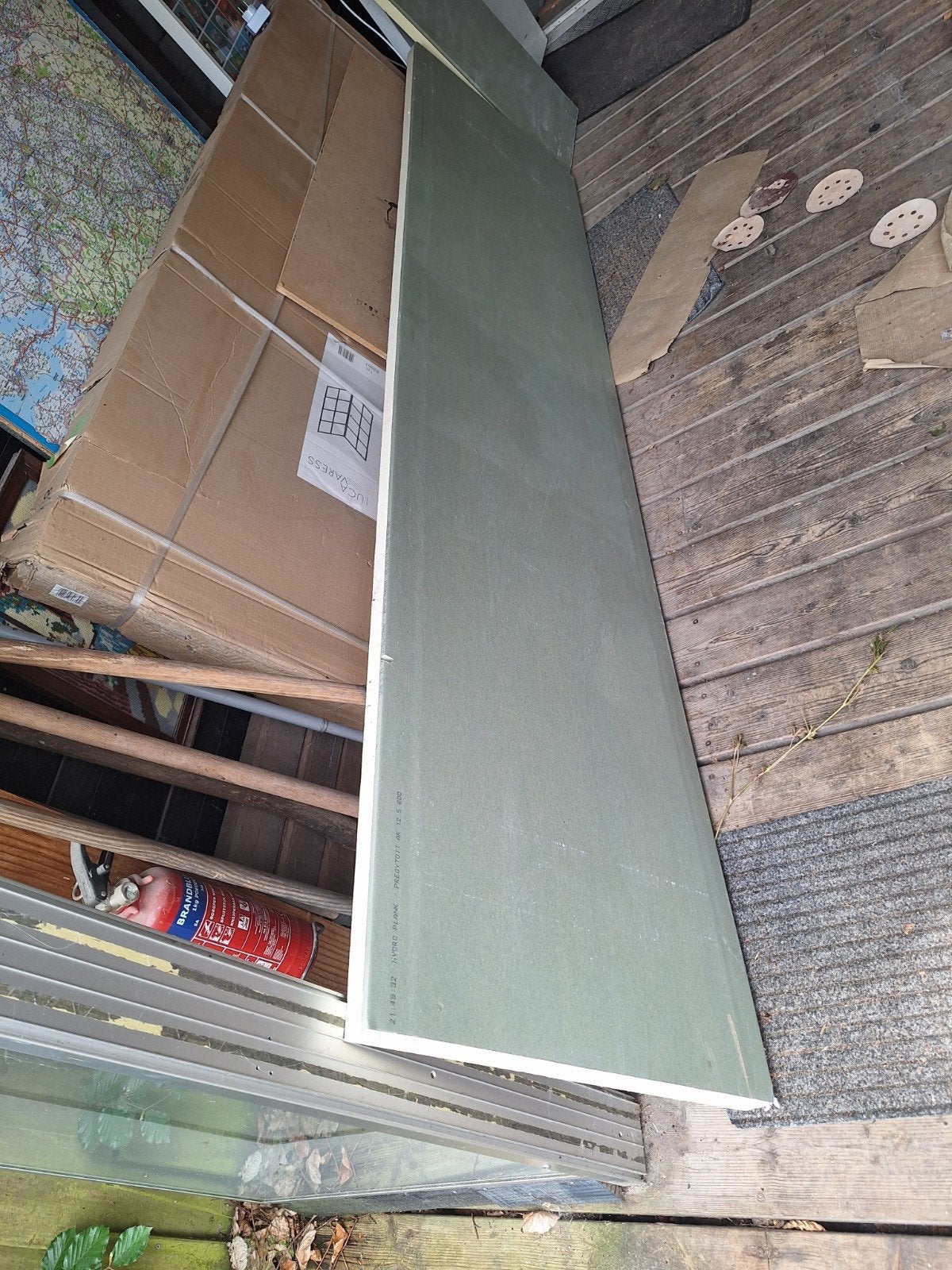 2x Kingston Hydro Plank isolatieplaat 260x60cm, Doe-het-zelf en Verbouw, Platen en Panelen, Ophalen, Zo goed als nieuw
