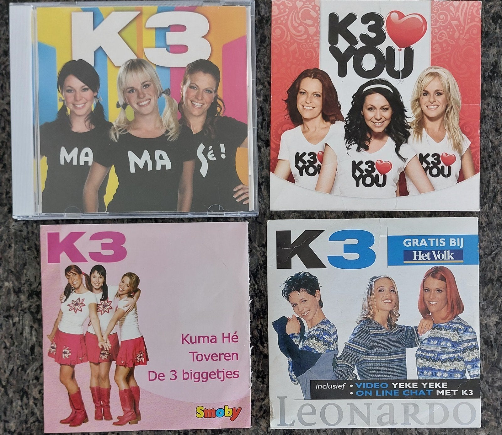 Cd/Singles K3, Cd's en Dvd's, Ophalen of Verzenden