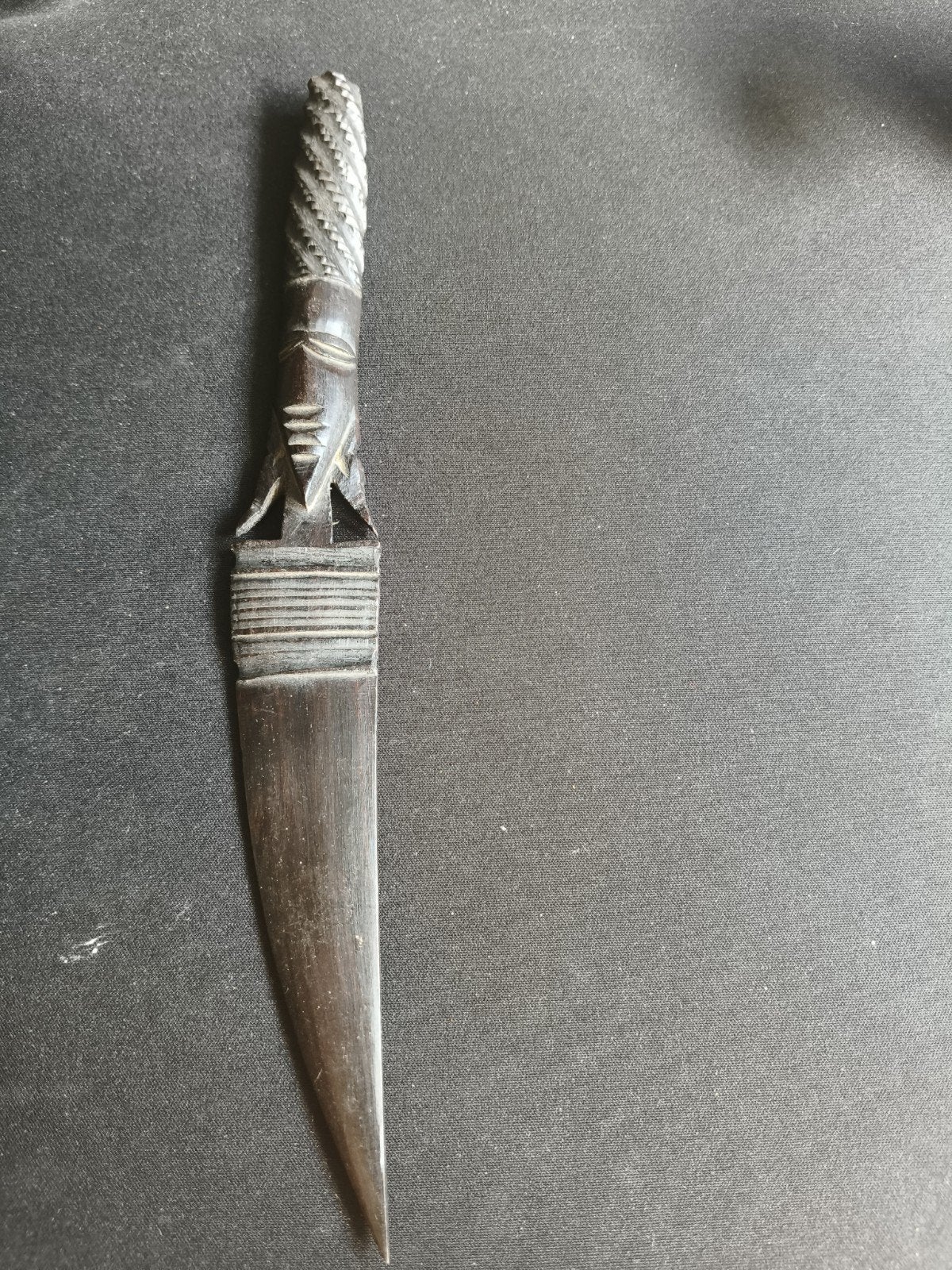 Afrikaanse houten briefopener, Antiek en Kunst, Ophalen of Verzenden