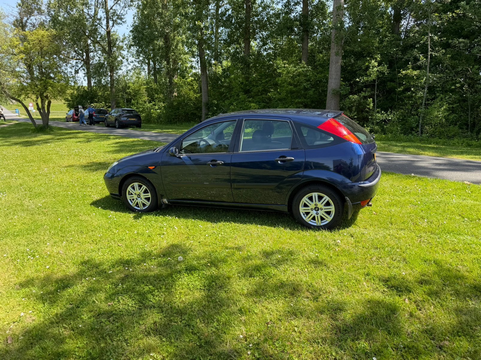 Ford Focus 1.6 I Ghia 2004 Blauw, Auto's, Ford, Particulier, Focus, ABS, Airbags, Boordcomputer, Climate control, Elektrische ramen