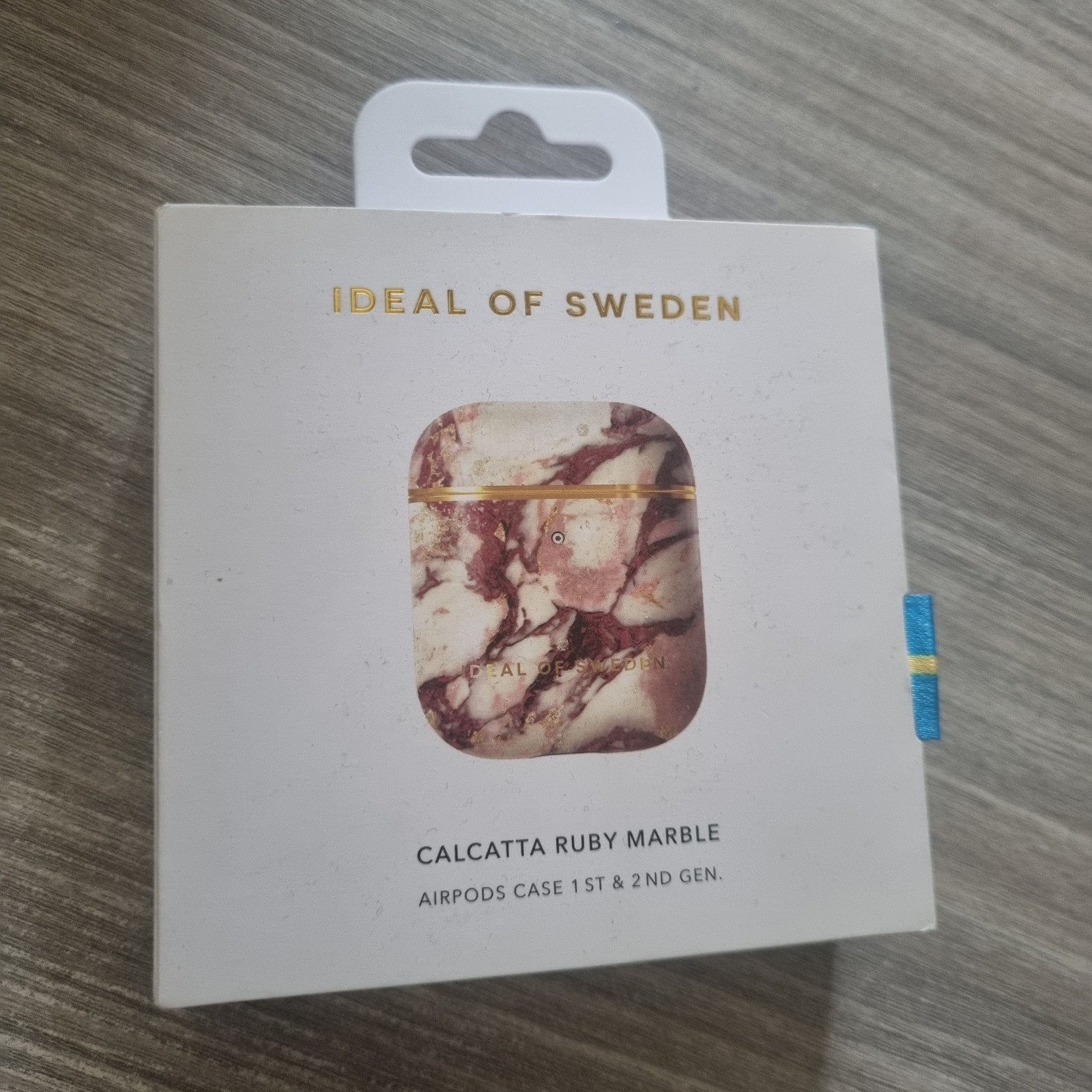Nieuwe Ideal of Sweden AirPod Houder - Calcatta Ruby Marble, Ophalen of Verzenden, Nieuw, Bescherming