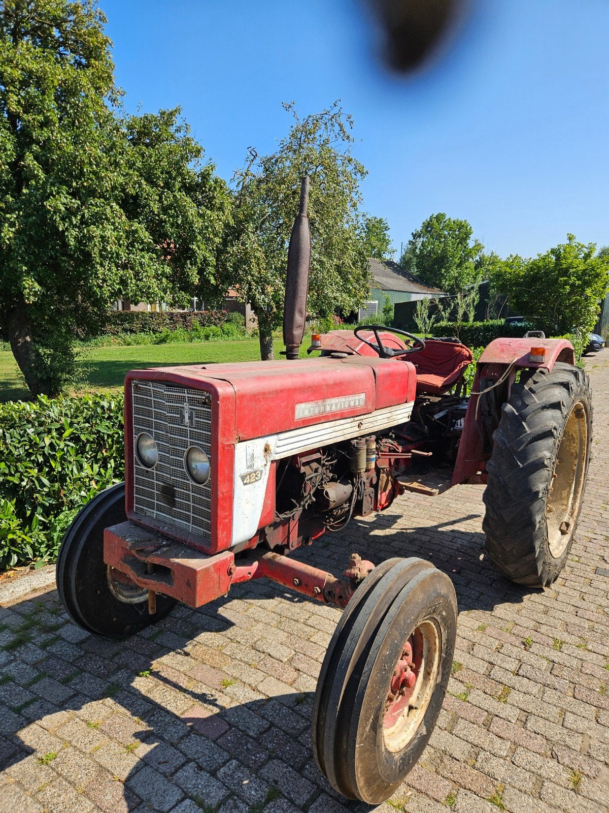 Mc cormick international 423 tractor trekker, Ophalen
