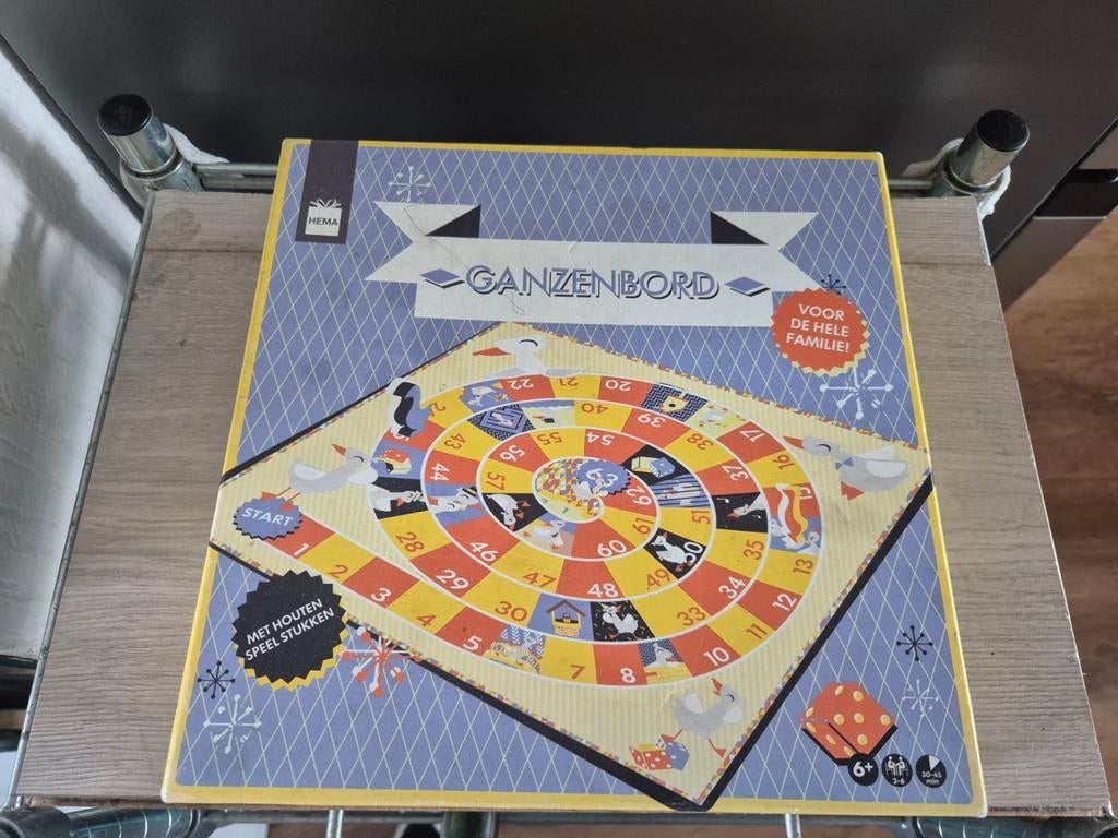 Ganzenbord, Ophalen of Verzenden, Zo goed als nieuw, HEMA