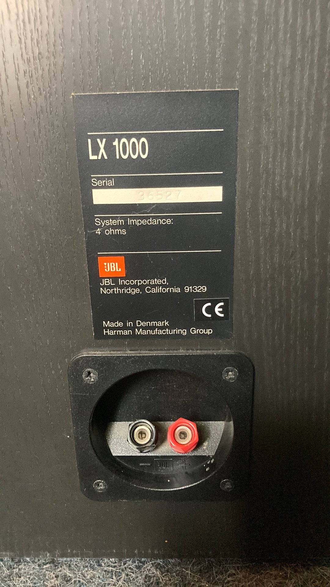 JBL LX 1000 luidsprekers, Ophalen, Vloerstaande luidspreker, Gebruikt, 120 tot 150 watt