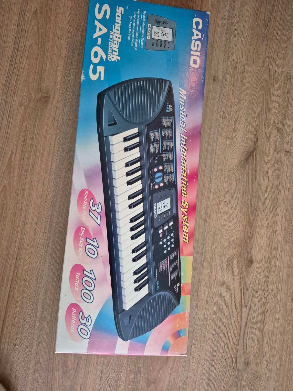 Casio SA-65 SongBank Keyboard met boek en doos, Muziek en Instrumenten, Keyboards, Ophalen of Verzenden, Gebruikt, Overige aantallen