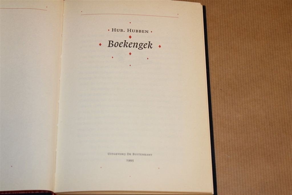 Boekengek — Koppermaandag-Uitgave [1995], Ophalen of Verzenden, Zo goed als nieuw