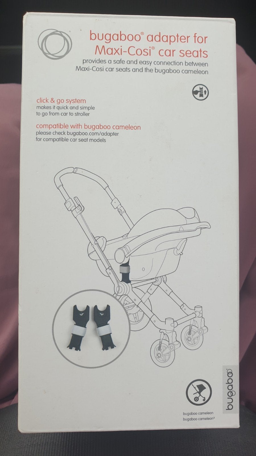 bugaboo cameleon autostoel adapters, Kinderen en Baby's, Ophalen, Bugaboo