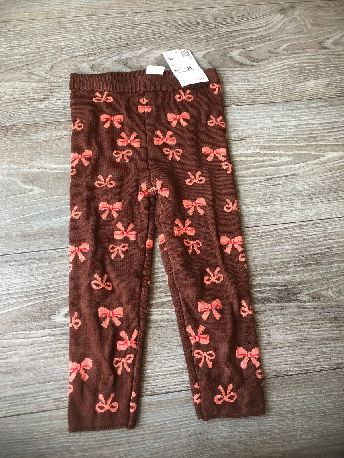 Nieuwe broeke met strikjes - Maat 86 - Hema, Ophalen of Verzenden, Zo goed als nieuw, Meisje, Broekje