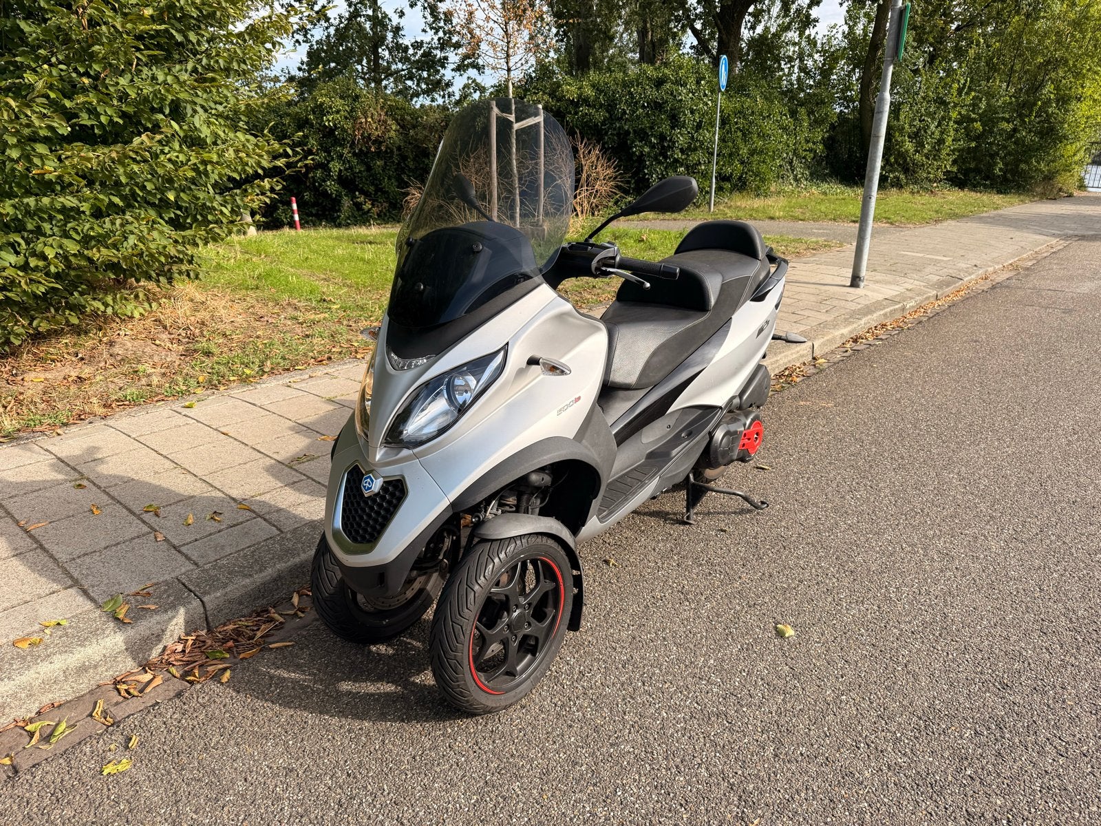 Piaggio MP3 500 ie Sport - Zeer nette staat, Ophalen of Verzenden, Zo goed als nieuw, Maximaal 45 km/u