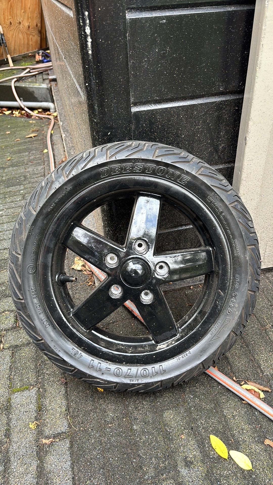 Vespa lx voorvelg 11inch goed profiel, Ophalen of Verzenden, Zo goed als nieuw, Overige typen