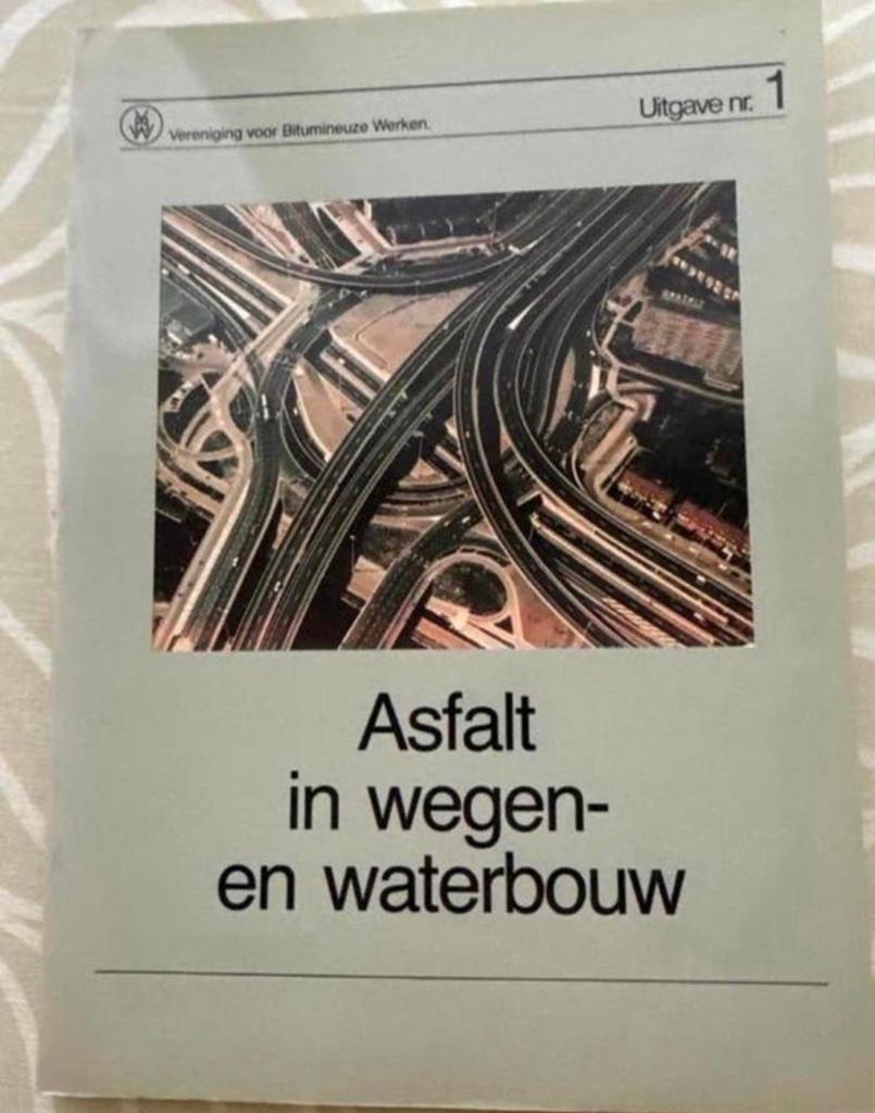 Asfalt in Wegen- en Waterbouw',, Ophalen of Verzenden