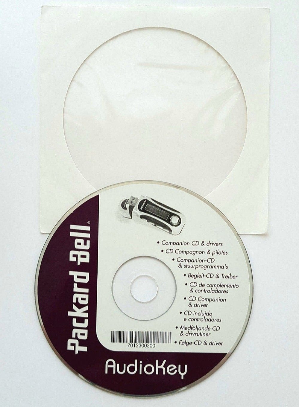Packard Bell Audiokey software, Computers en Software, Verzenden, Zo goed als nieuw, Windows