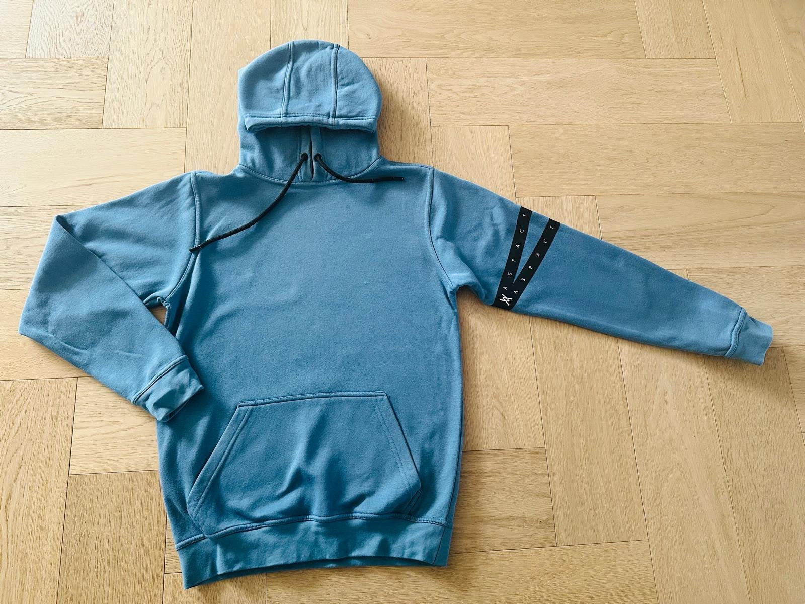 ZGAN. Aspact Hoodie. Maat S, Ophalen of Verzenden, Zo goed als nieuw, Maat 46 (S) of kleiner, Blauw