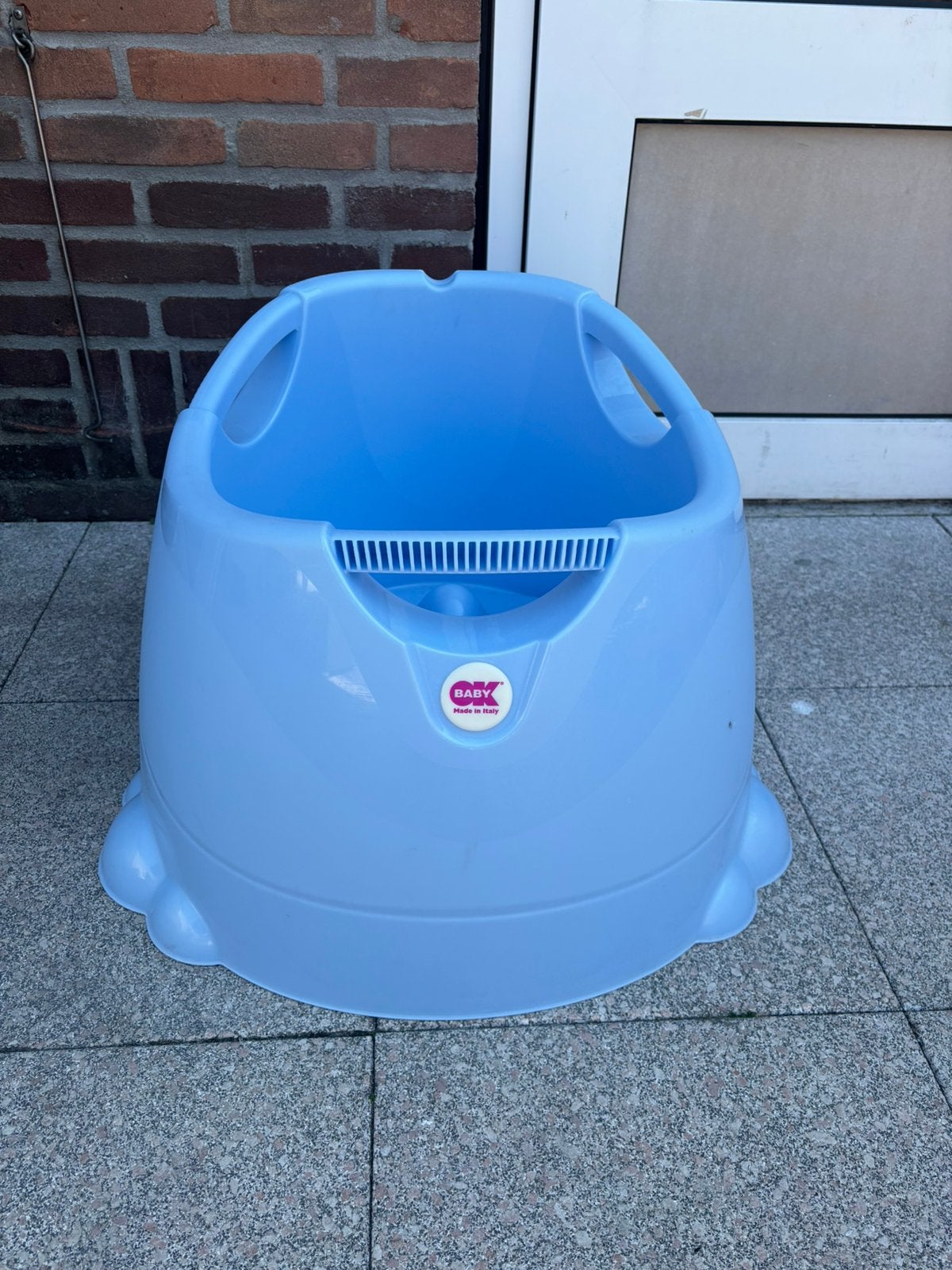 OK baby douche zitje, Ophalen, Zo goed als nieuw, Badje