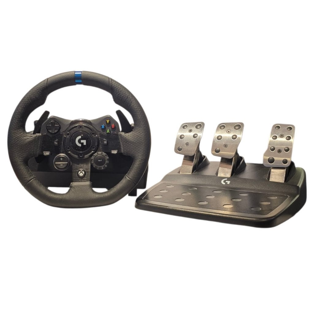 Logitech G923 Trueforce Sim Racing Wheel PS4 / PS5, Spelcomputers en Games, Spelcomputers | Sony PlayStation 1, Logitech, Gebruikt