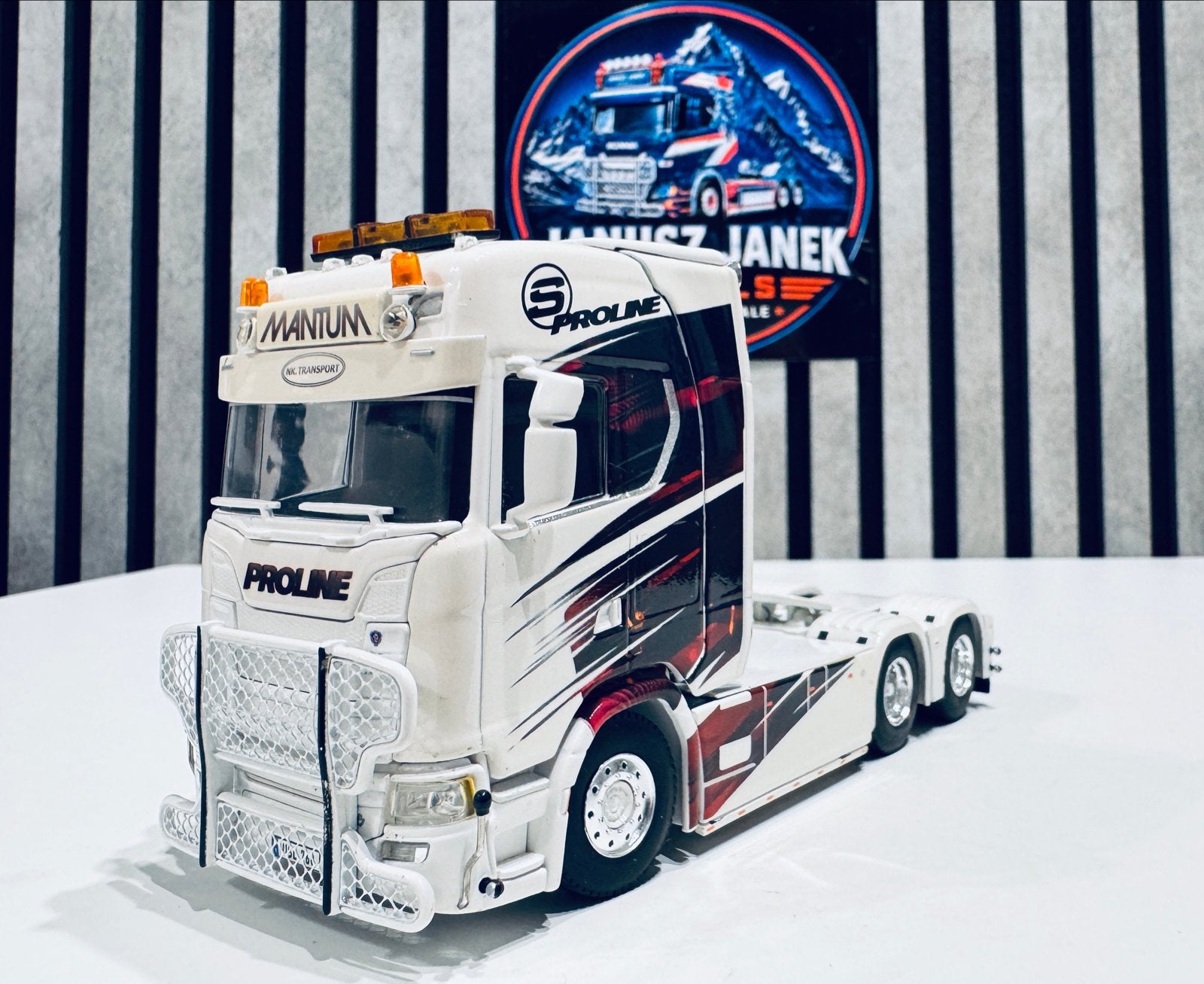 Scania (S) NK TRANSPORT "MANTUM" Wsi 1:50, Verzenden, Nieuw, Bus of Vrachtwagen, Wsi
