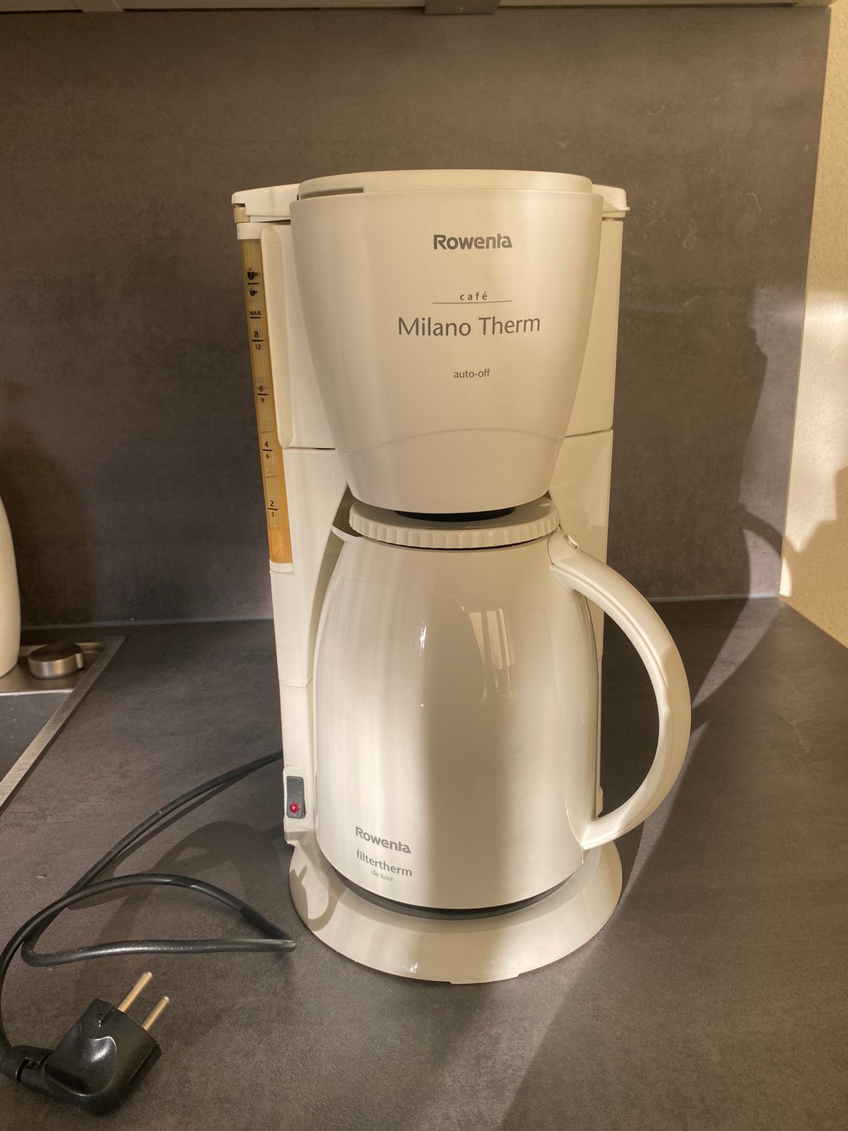 Rowenta CT210 koffiezetapparaat met thermoskan, Witgoed en Apparatuur, Ophalen, Gebruikt, Koffiemachine, Gemalen koffie