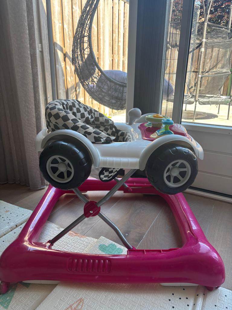 Stoere Loopstoel in auto-design, Ophalen of Verzenden, Gebruikt
