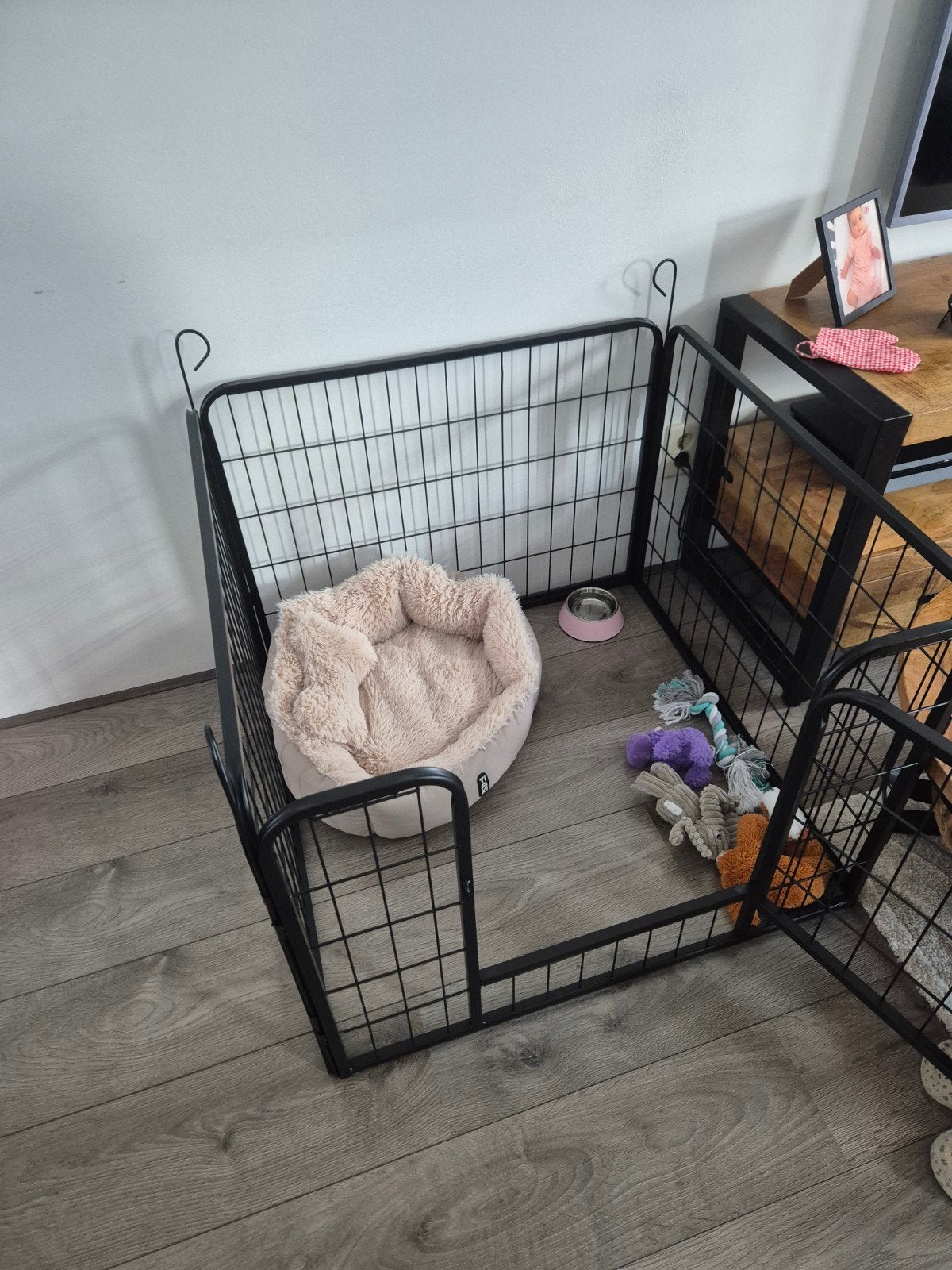 Puppyren 80 x 80 x 60 cm, Dieren en Toebehoren, Ophalen, Hondenkennel, Minder dan 65 cm, Nieuw