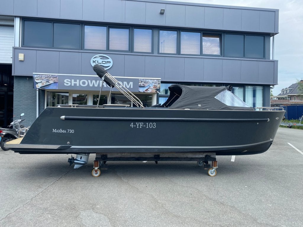 Maxima 730 met Honda 100 pk bouwjaar 2021, Ophalen, Tender, Rondzit, Zo goed als nieuw