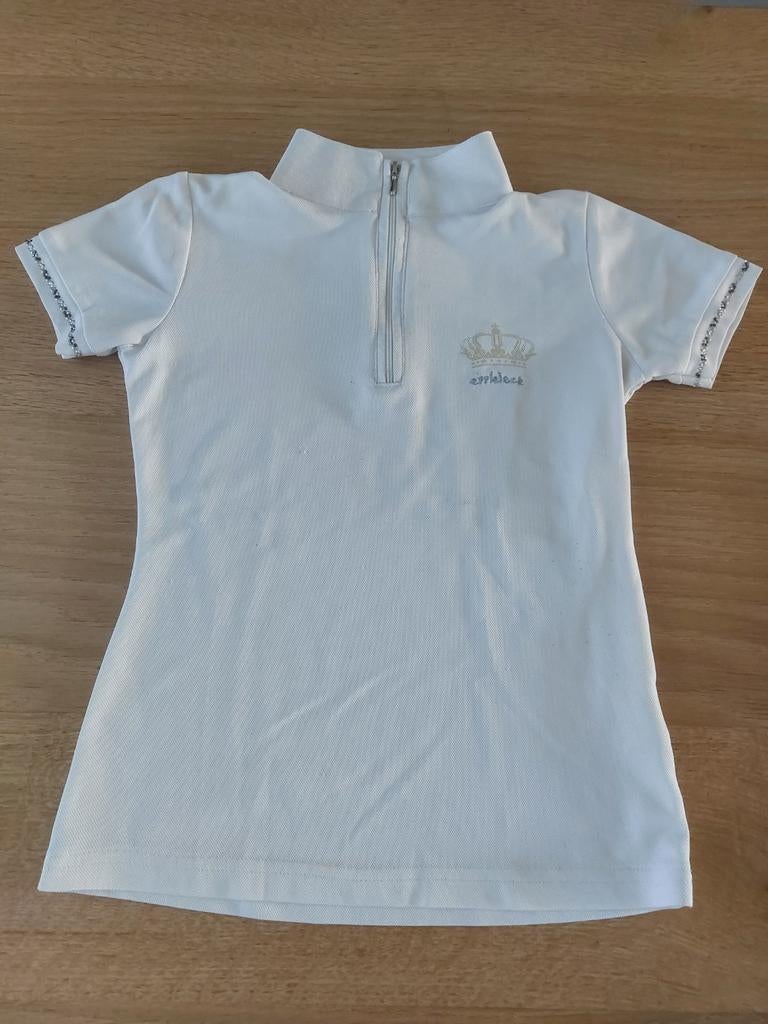 Wedstrijdshirt maat 128 epplejeck, Ophalen, Gebruikt, Dressuur, Bovenkleding
