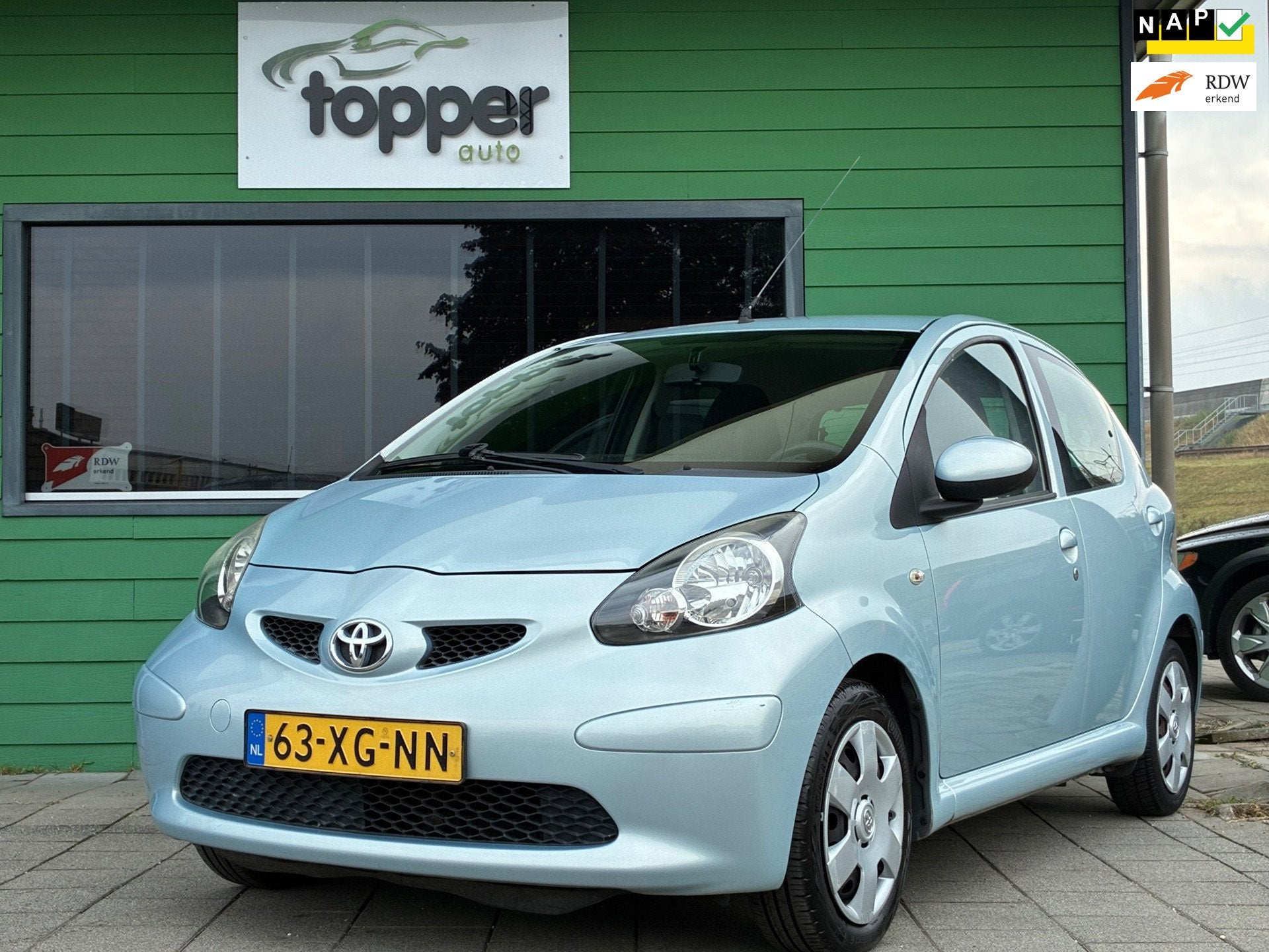 Toyota Aygo 1.0-12V +|Airco|Elektr.ramen|Nieuwe APK|NAP|, Auto's, Voorwielaandrijving, Gebruikt, 68 pk, Origineel Nederlands