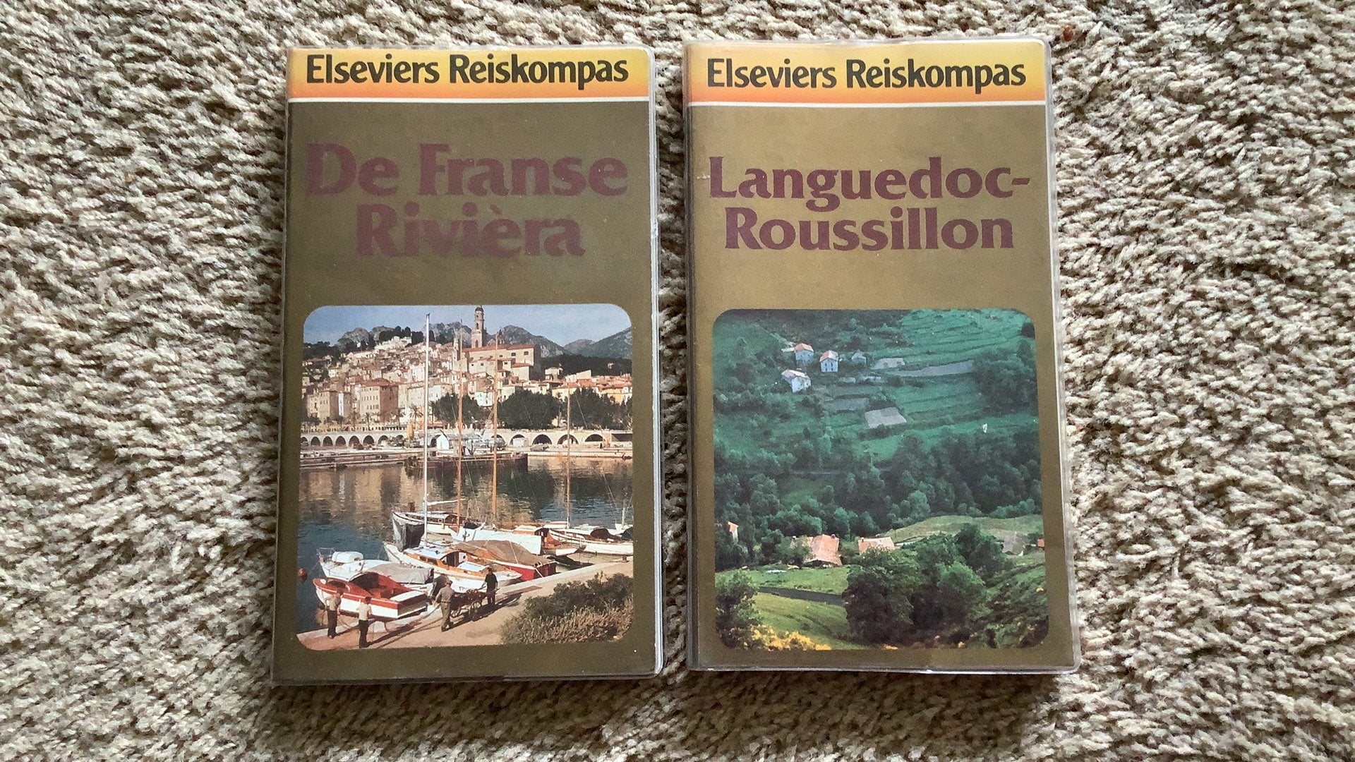 Elseviers Reiskompas, 2x: Franse Rivièra / Languedoc-Roussil, Boeken, Overige merken, Europa, Ophalen of Verzenden, Zo goed als nieuw