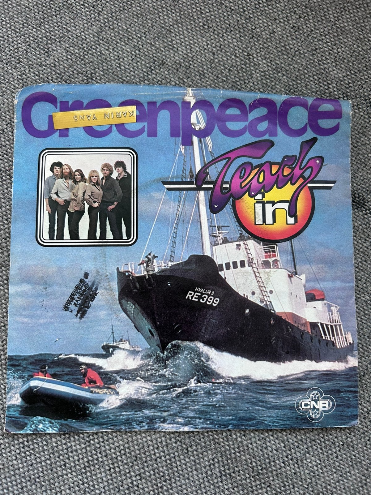 Teach In Greenpeace, Ophalen of Verzenden, Zo goed als nieuw, 7 inch, Pop