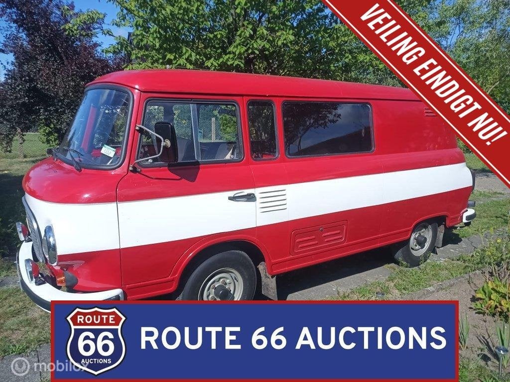 Barkas B 1000 | 1988 | Route 66 Auctions, Overige merken, Overige carrosserieën, Zwart, Bedrijf
