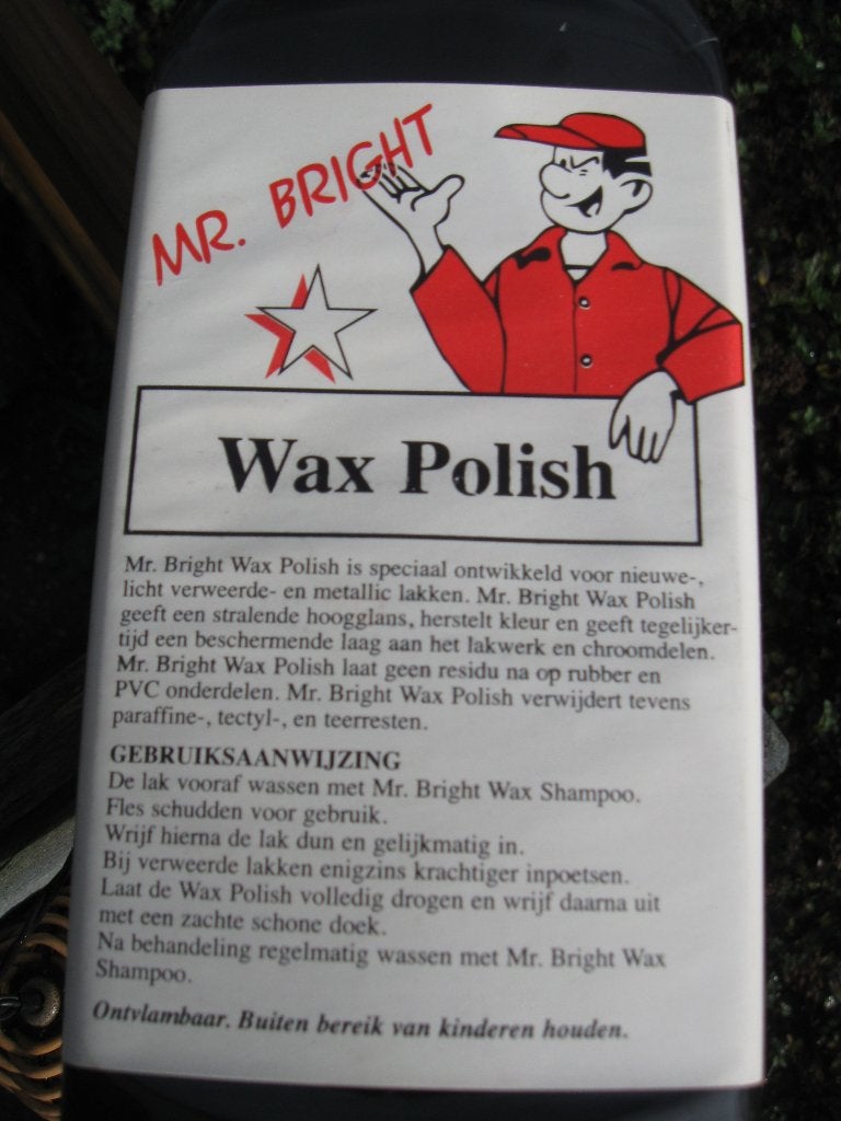 MR.BRIGHT Auto Wax, Ophalen of Verzenden