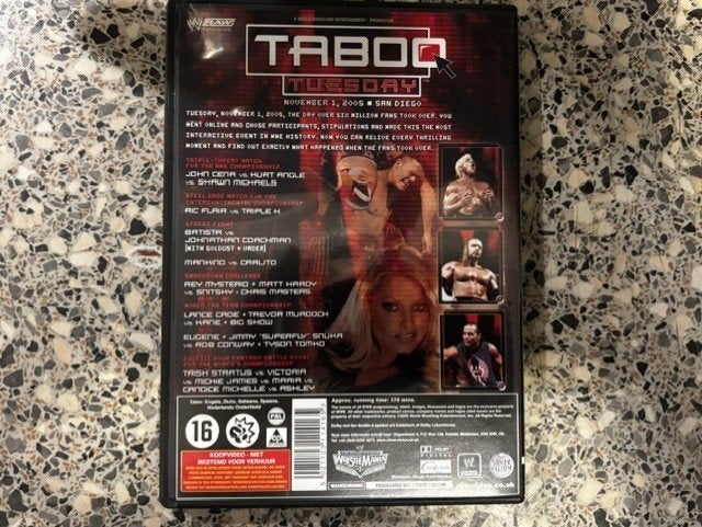 WWE Taboo Tuesday 2005, Engels, Nederlands, Overige typen, Ophalen of Verzenden