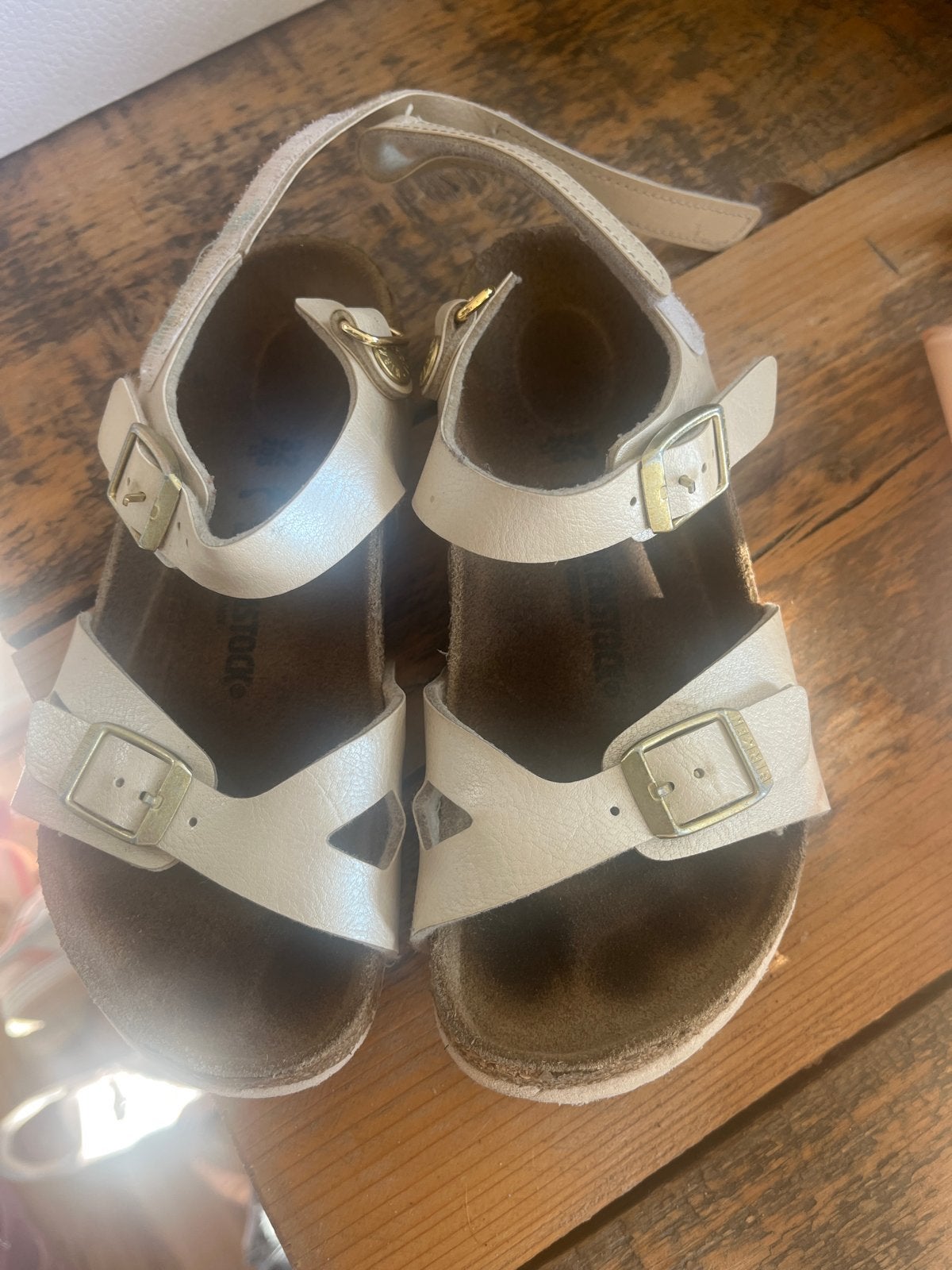 Birkenstock sandalen maat 32, Kinderen en Baby's, Ophalen of Verzenden, Gebruikt, Jongen of Meisje, Schoenen