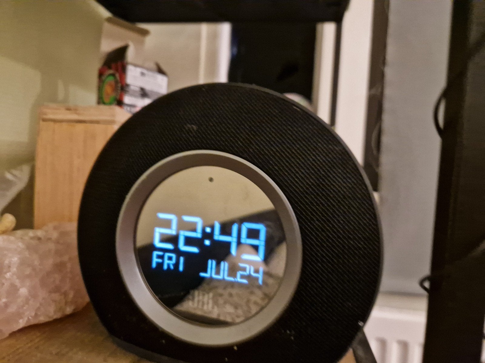 JBL Horizon wekkerradio met Bluetooth en USB-oplader, Ophalen, Zo goed als nieuw, Digitaal