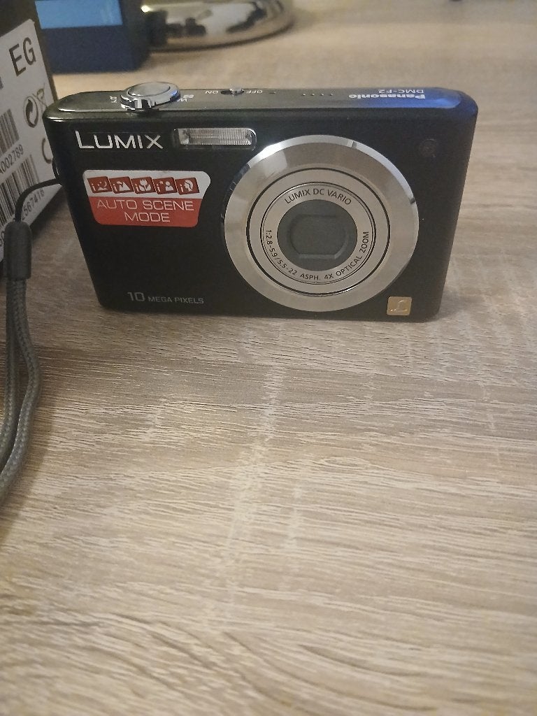 Panasonic Lumix DMC-F2 Compactcamera 10MP 4x Zoom, Ingebouwde flitser, Panasonic, 10 megapixels, Ophalen of Verzenden