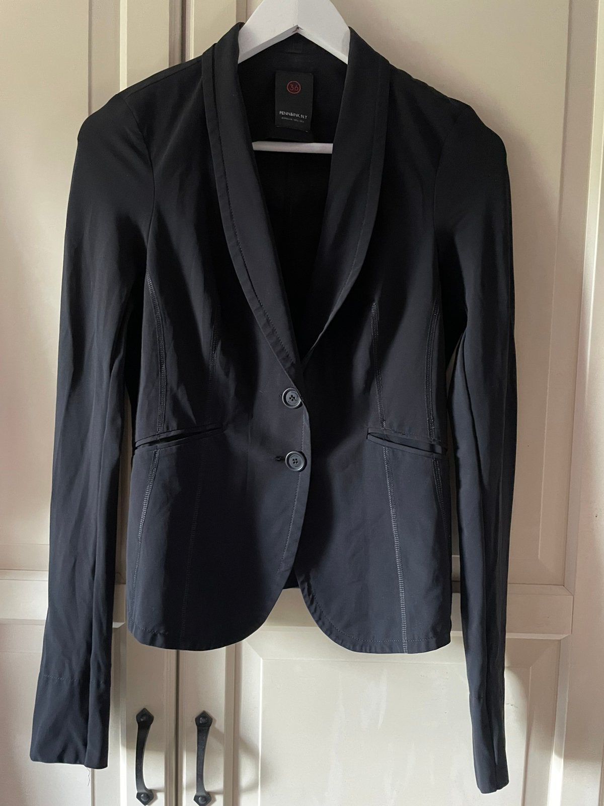 Blazer Penn&Ink 36, Kleding | Dames, Zwart, Ophalen of Verzenden, Zo goed als nieuw, Jasje