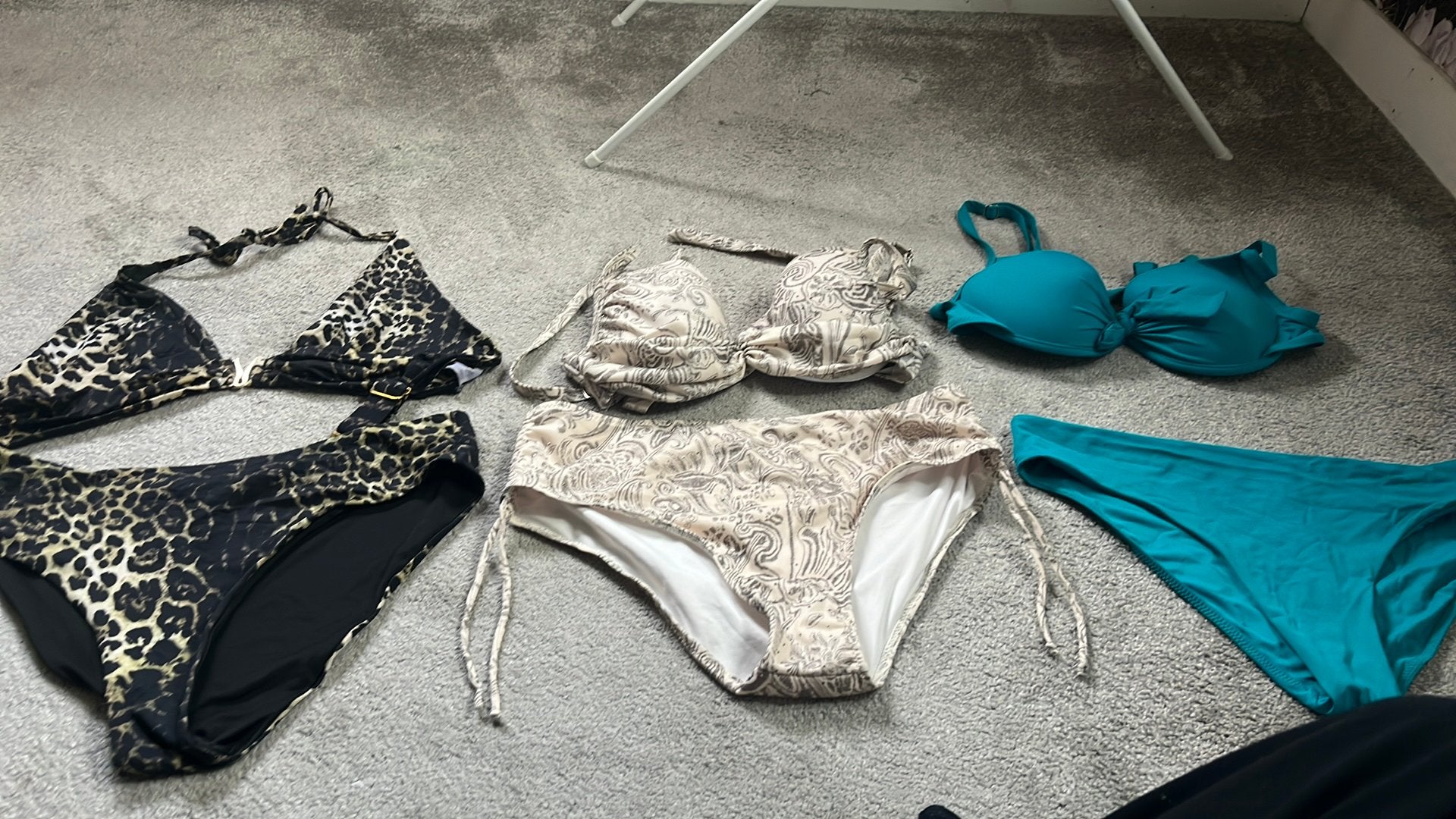 3 bikini’s. Cup C broekje xl-42, Ophalen of Verzenden, Zo goed als nieuw, Bikini