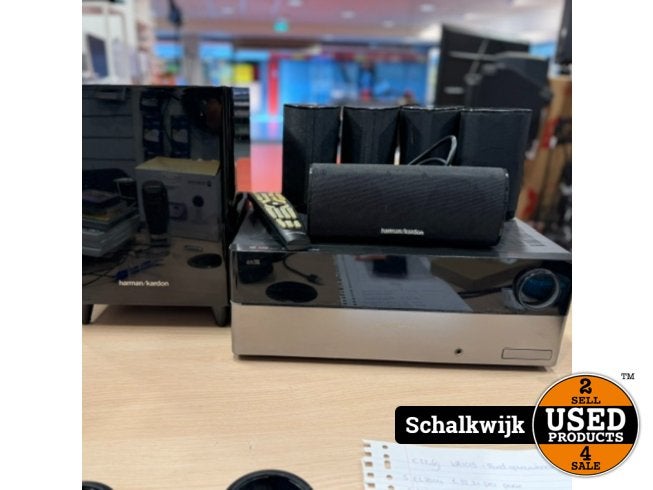 Harman Kardon Receiver AVR156 met afstandbediening/speakers