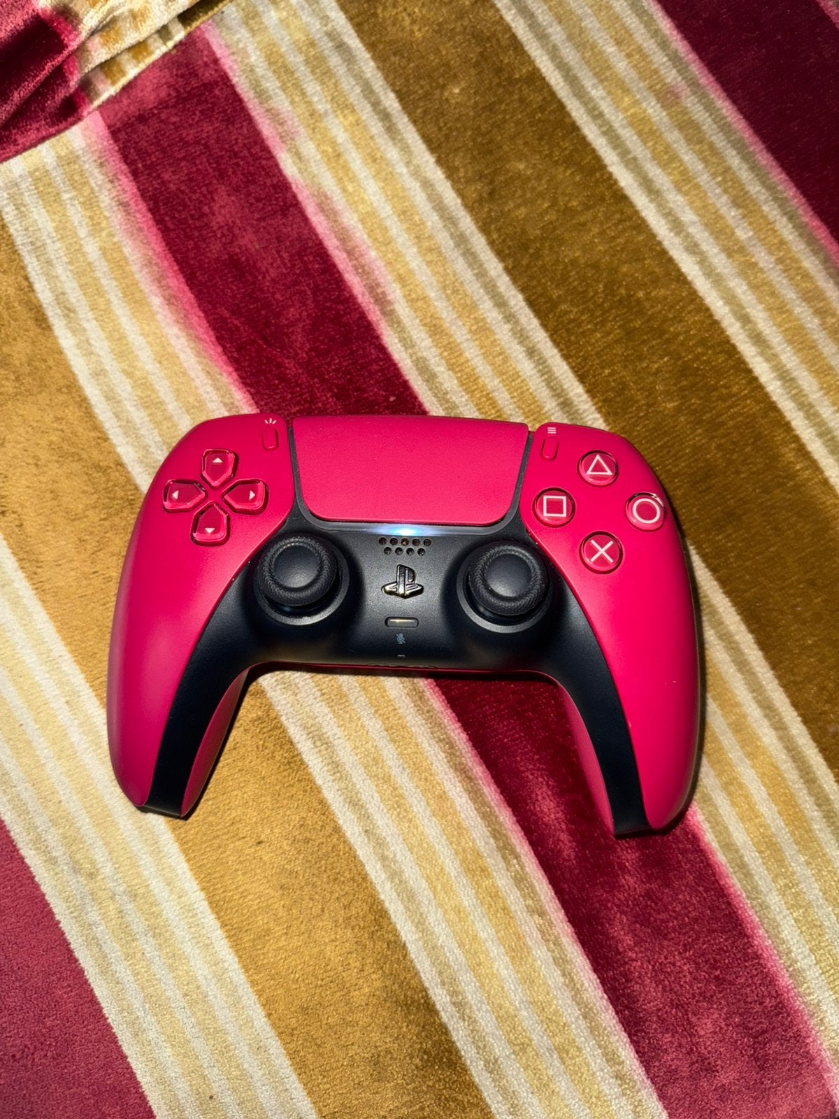 Sony PS5 DualSense Draadloze Controller - Cosmic Red, Spelcomputers en Games, Ophalen, Zo goed als nieuw