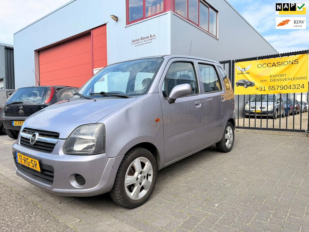 Opel Agila 1.2-16V Maxx Incl. Nieuwe APK, Auto's, Opel, Bedrijf, Te koop, Agila, ABS, Airbags, Centrale vergrendeling, Elektrische buitenspiegels