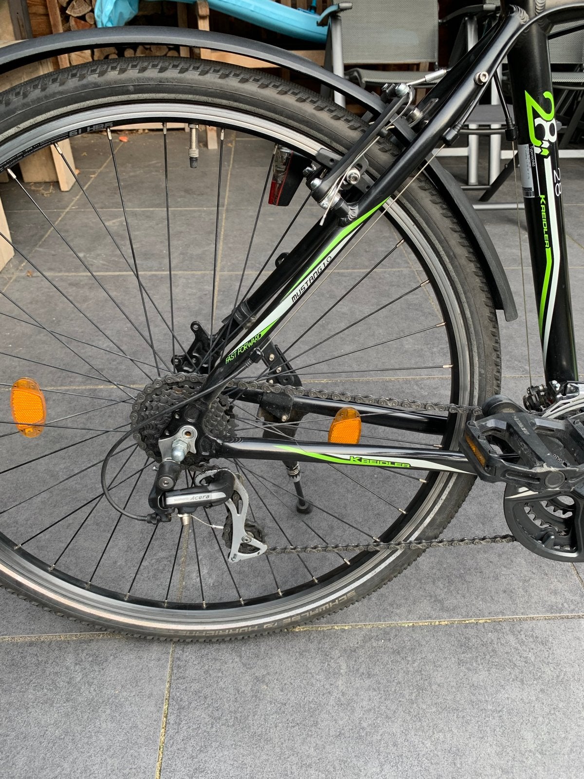 Kreidler fiets, Overige merken, 28 inch, Gebruikt, Vering