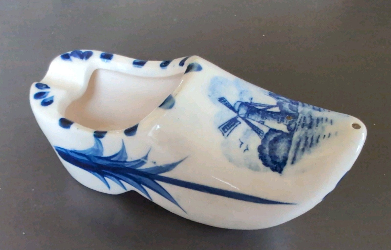 Delfts blauw klomp asbakje, Ophalen of Verzenden, Asbak
