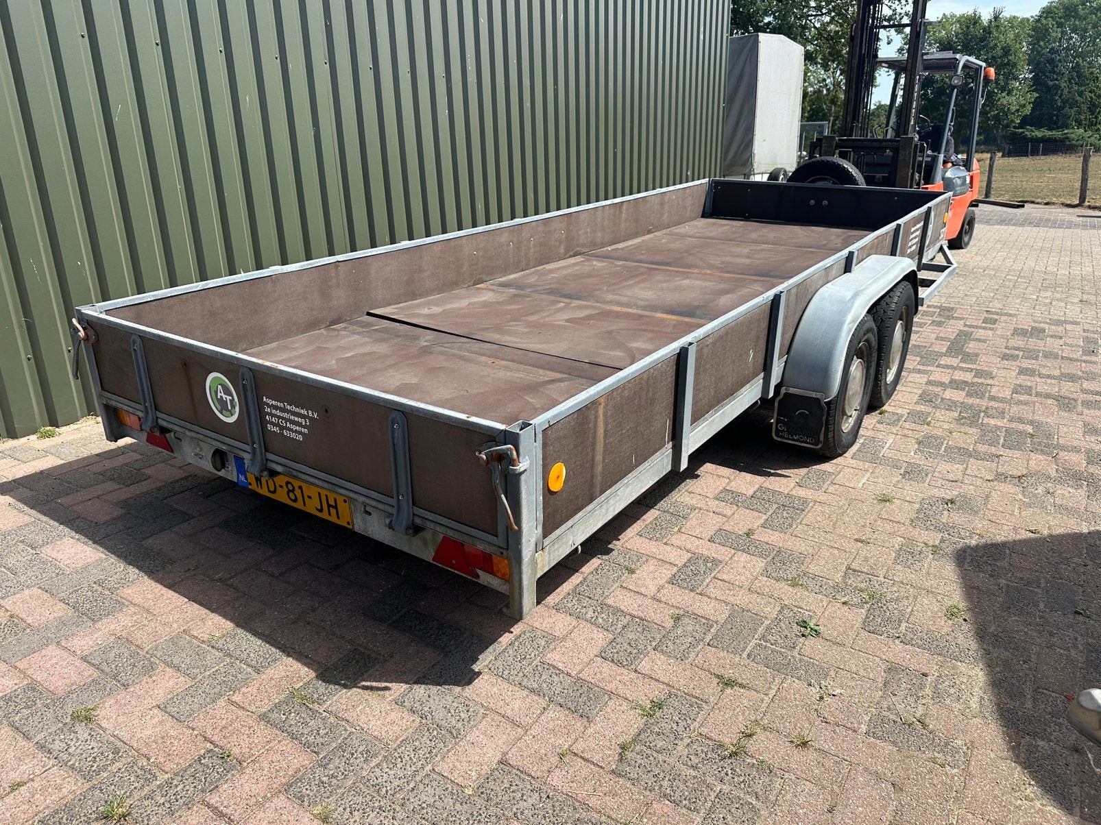 Mega bakwagen tandemasser koopje !!!, Ophalen of Verzenden, Zo goed als nieuw