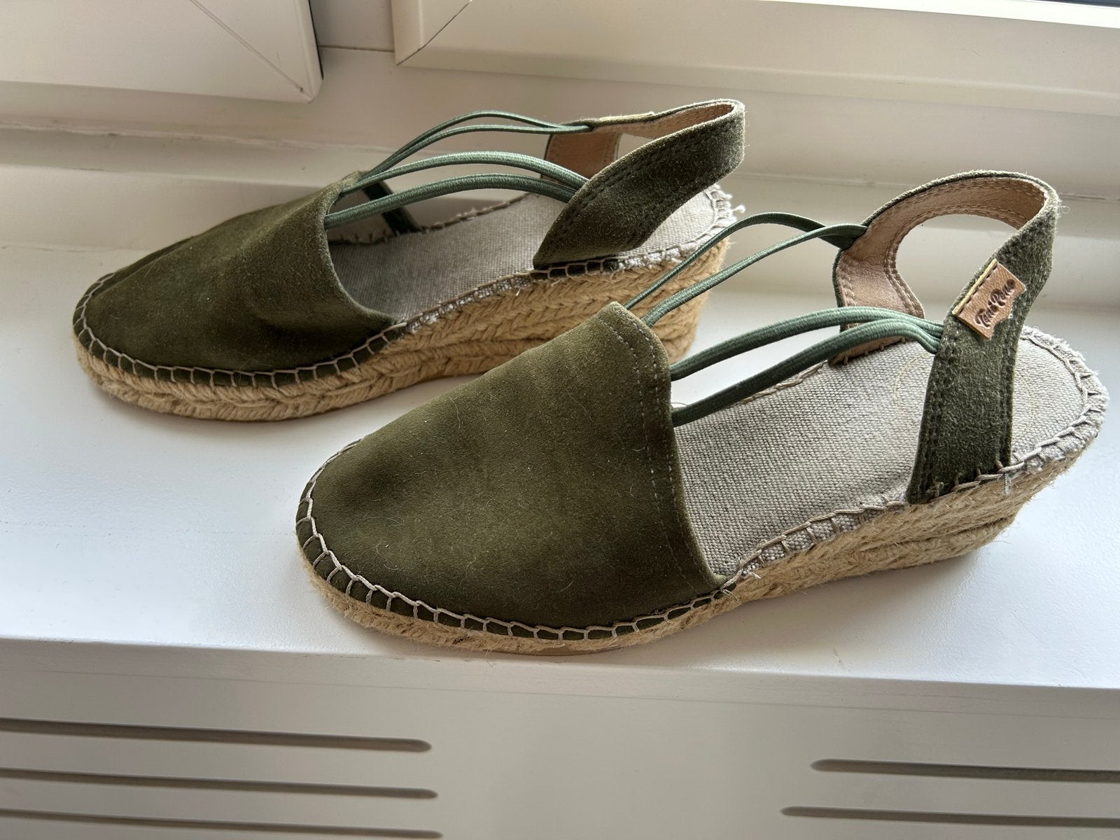 Zomerschoen maat 36 - Toni Pons Espadrilles, Ophalen of Verzenden, Gedragen, Groen, Espadrilles of Moccasins