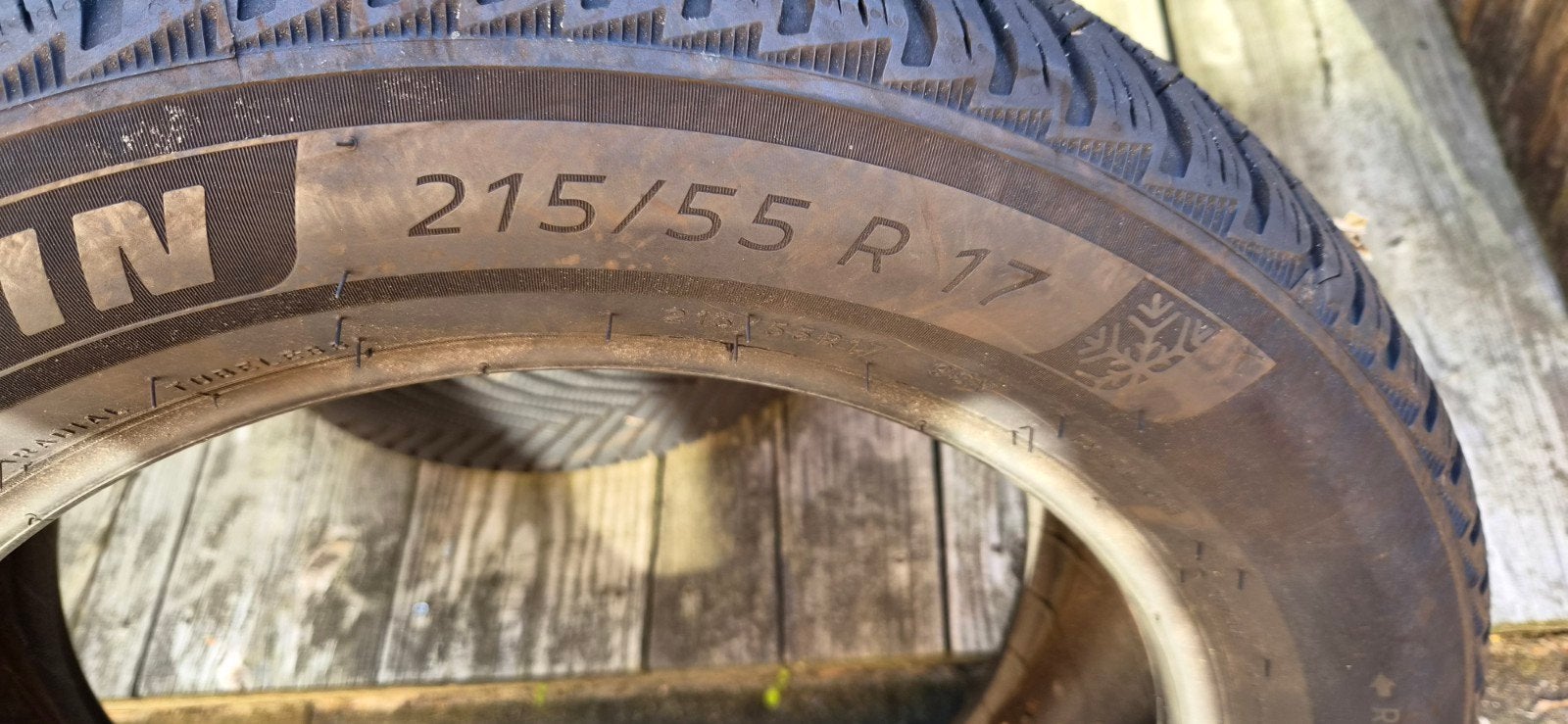 4x Michelin Alpin 7 Winterbanden 215/55 R17 6mm Profiel 2024, Ophalen, 17 inch, Winterbanden, Band(en)