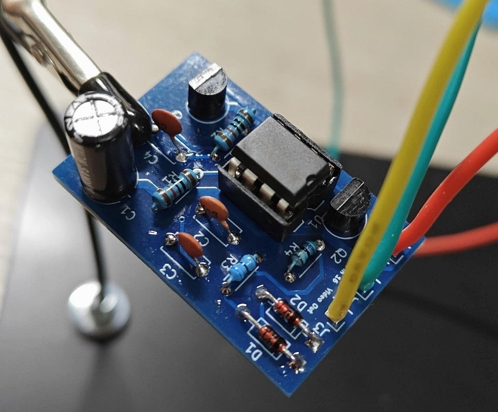 Composite Video Mod PCB ZX81 Timex 1000 met Backporch, Computers en Software, Ophalen of Verzenden
