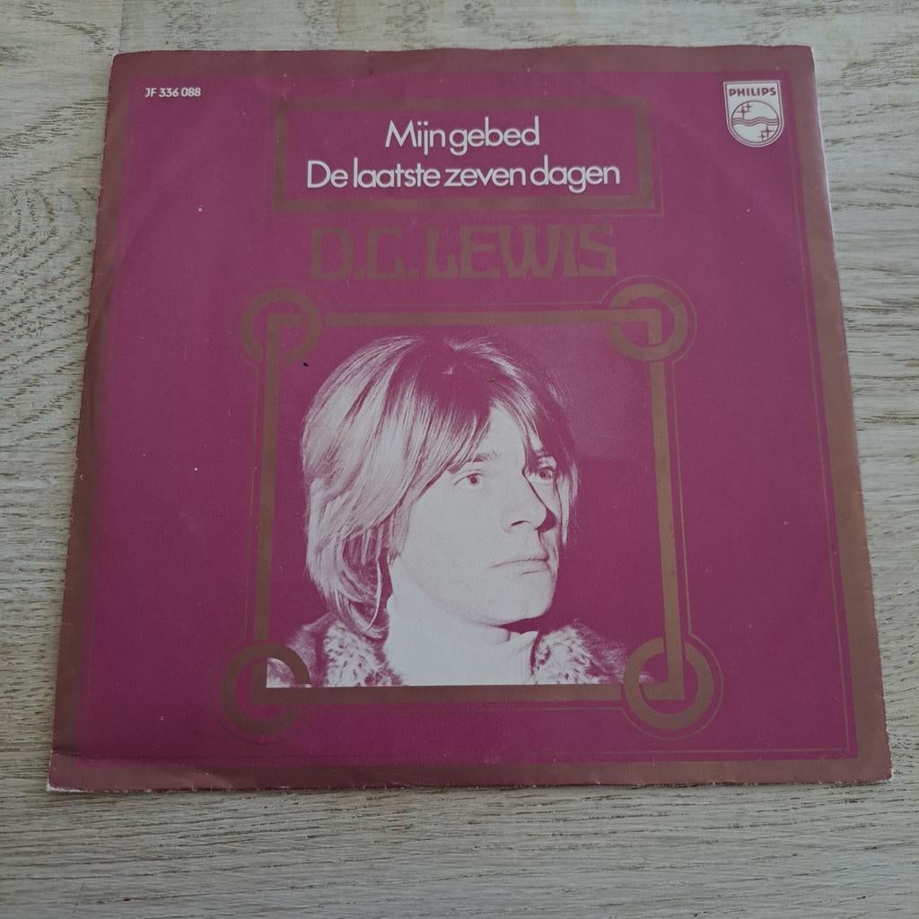D.C. Lewis - Mijn Gebed (Single, 1970), Cd's en Dvd's, Vinyl Singles, Ophalen of Verzenden, Gebruikt, Nederlandstalig