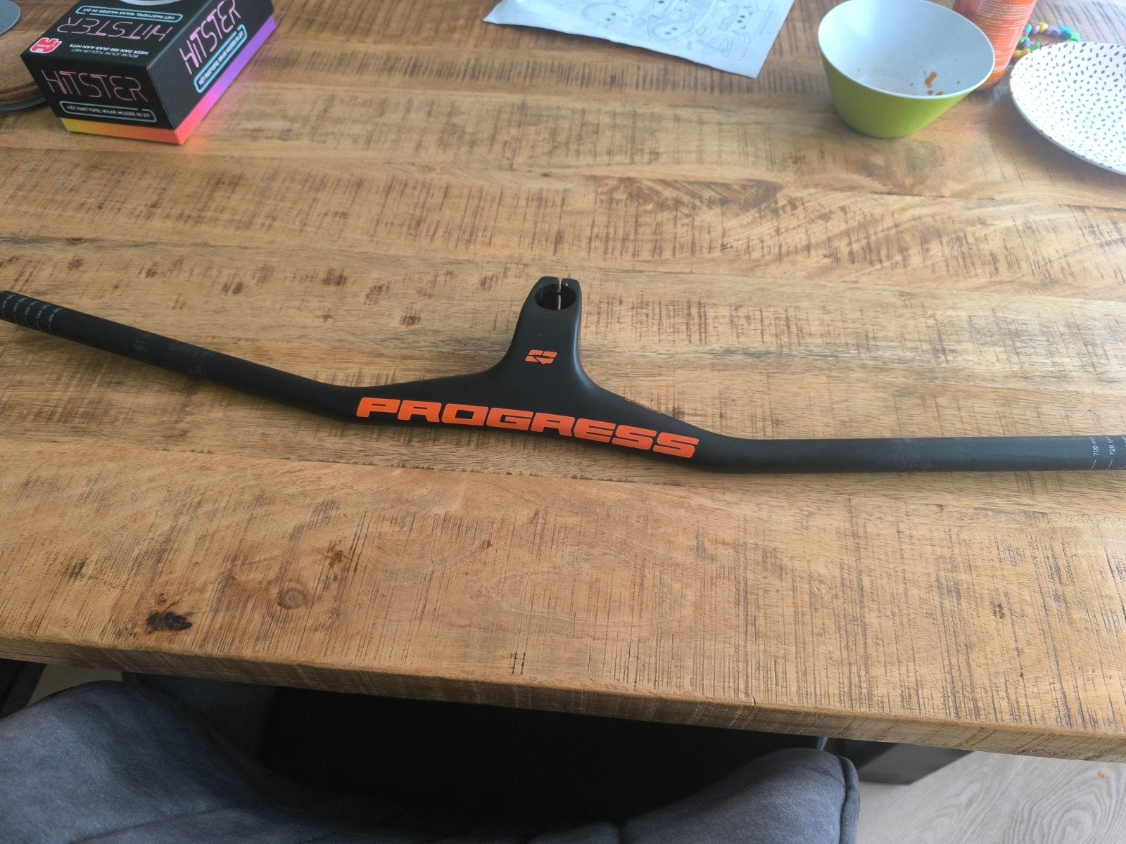 Progress carbon cockpit mtb, Fietsen en Brommers, Ophalen of Verzenden, Stuur, Carbon