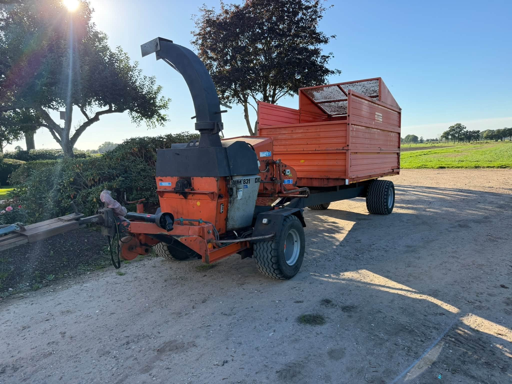 JBM 831 Zdax Takkenversnipperaar snipper combi (bj 1999), Hakselaar